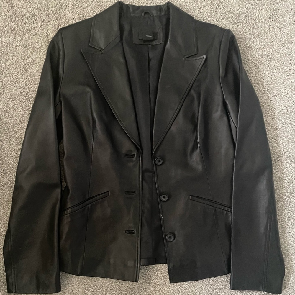 Frenchi Black Blazer Jacket
